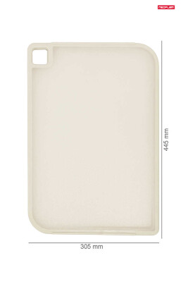 Fika Microban Kesme Tahtası Seti 3 Parça Bej - 4