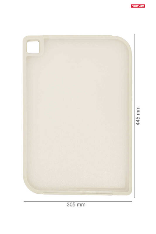 Fika Microban Kesme Tahtası Seti 3 Parça Bej - 4