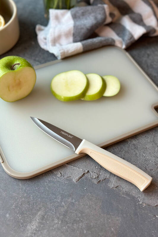 Fika Microban Çok Amaçlı Bıçak 13Cm, Bej - 4