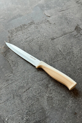 Fika Microban Çok Amaçlı Bıçak 13Cm, Bej - 7