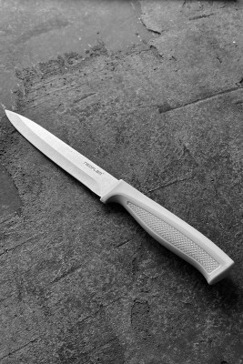 Fika Microban Çok Amaçlı Bıçak 13Cm, Gri - Neoflam