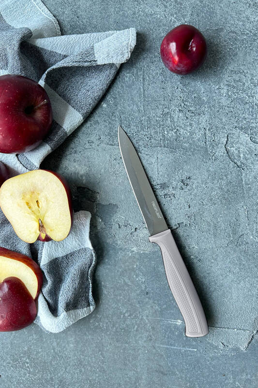 Fika Microban Çok Amaçlı Bıçak 13Cm, Gri - 2