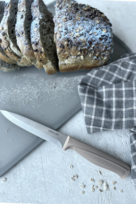 Fika Microban Çok Amaçlı Bıçak 13Cm, Gri - 4
