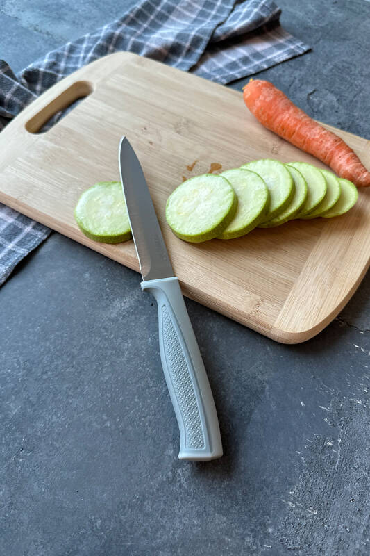 Fika Microban Çok Amaçlı Bıçak 13Cm, Gri - 5