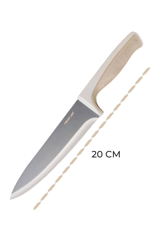 Fika Microban Şef Bıçağı 20 Cm, Bej - 3