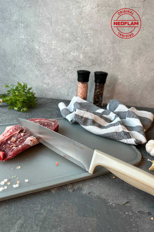 Fika Microban Şef Bıçağı 20 Cm, Bej - 4