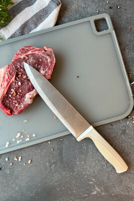 Fika Microban Şef Bıçağı 20 Cm, Bej - 7