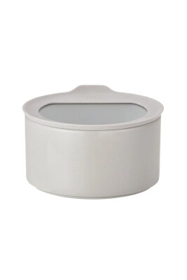 Fika One Seramik Saklama Kabı 1000Ml Buz Beyaz - Neoflam