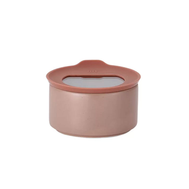 Fika One Seramik Saklama Kabı 200Ml Pembe - 1