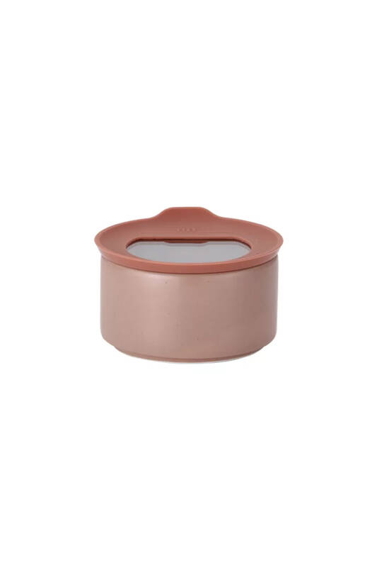 Fika One Seramik Saklama Kabı 200Ml Pembe - 1