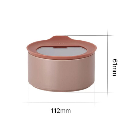 Fika One Seramik Saklama Kabı 420Ml Pembe - 2