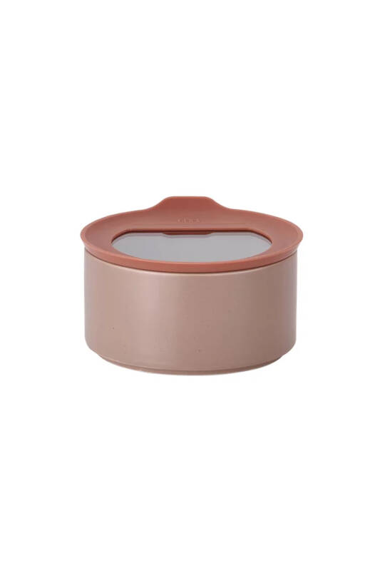 Fika One Seramik Saklama Kabı 420Ml Pembe - 1