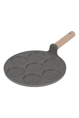 Fika Pancake Tavası 26 CM - Gri - 3