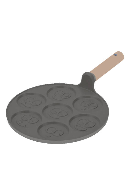 Fika Pancake Tavası 26 CM - Gri - 3