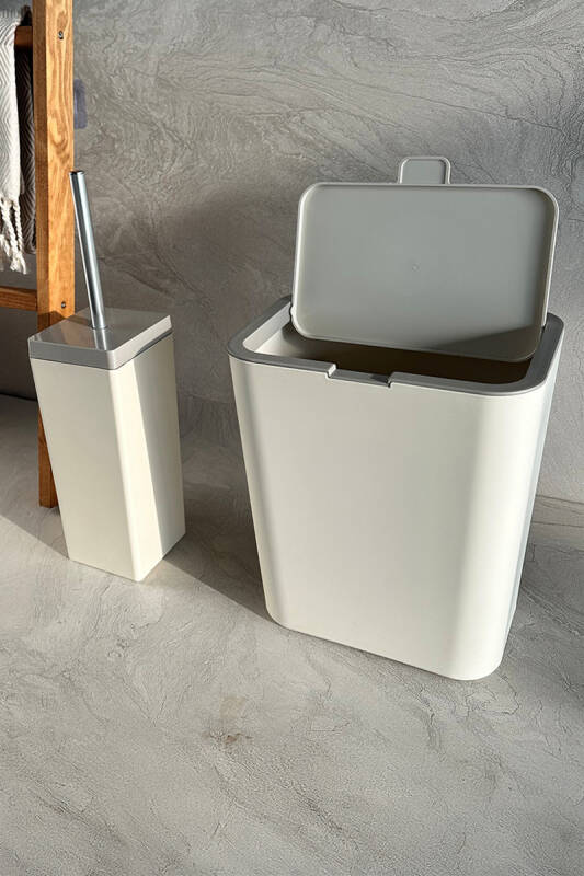 Flip 2'li Banyo Seti - Bej - 2