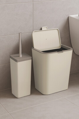 Flip 2'li Banyo Seti - Bej - 5