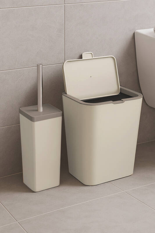 Flip 2'li Banyo Seti - Bej - 5