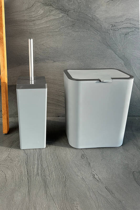 Flip 2'li Banyo Seti - Gri - 1