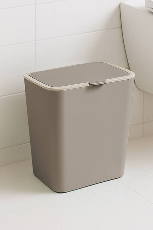 Flip 2'li Banyo Seti - Koyu Bej - 7