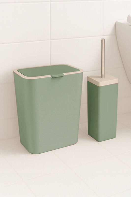 Flip 2'li Banyo Seti - Yeşil - 5