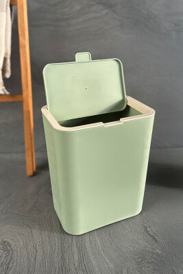 Flip Çöp Kovası - Yeşil - Primanova (1)