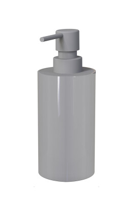 Flores Banyo Seti + Yapışkanlı Raf - Gri - 7