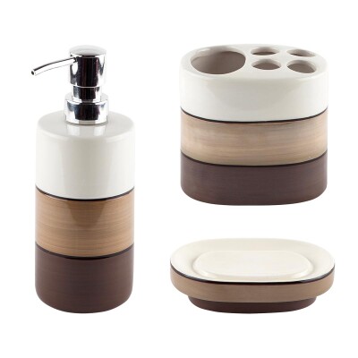 Ginza 3'lü Banyo Seti - Primanova