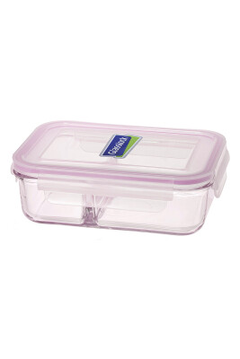 Glasslock Dikdörtgen 2'li Cam Saklama Kabı 920 ML - Glasslock