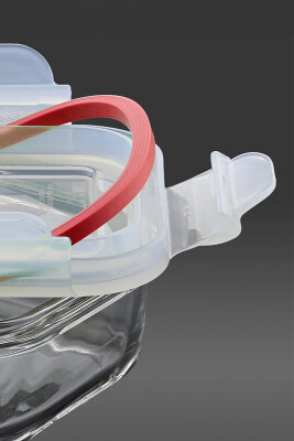 Glasslock Kare Cam Saklama Kabı 2600 Ml - 4