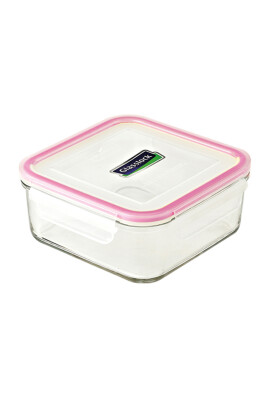 Glasslock Kare Cam Saklama Kabı - 490 ML - Glasslock