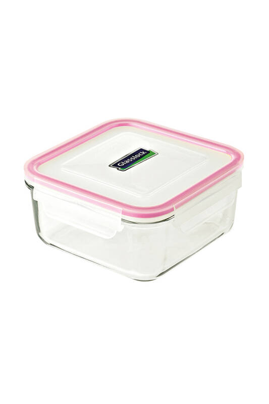 Glasslock Kare Cam Saklama Kabı 900 ML - 1