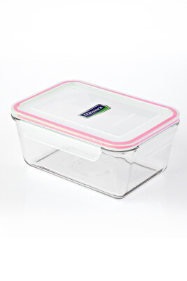 Glasslock Konik Dikdörtgen Cam Saklama Kabı 1700 Ml - 1