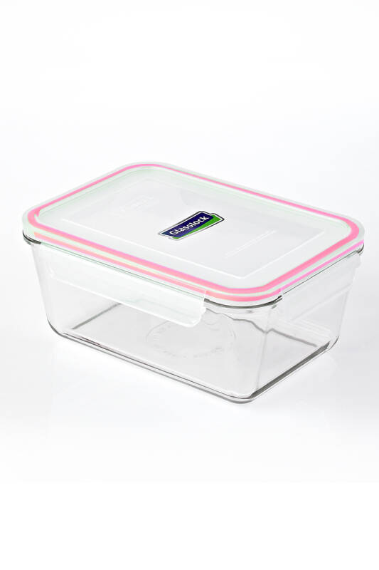 Glasslock Konik Dikdörtgen Cam Saklama Kabı 1700 Ml - 1