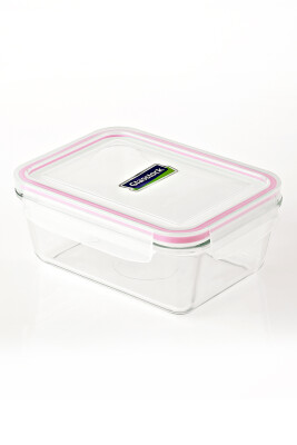 Glasslock Konik Dikdörtgen Cam Saklama Kabı 980 Ml - 1