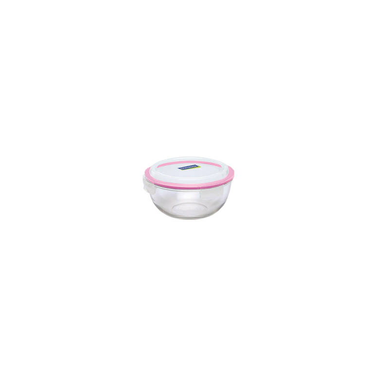 Glasslock Yuvarlak Cam Saklama Kabı 1000 Ml - 1