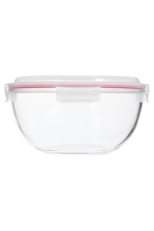 Glasslock Yuvarlak Cam Saklama Kabı - 1000 ML - 2