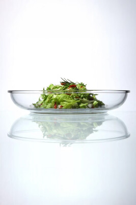 Glasslock Yuvarlak Plus Cam Saklama Kabı - 350 Ml - 5