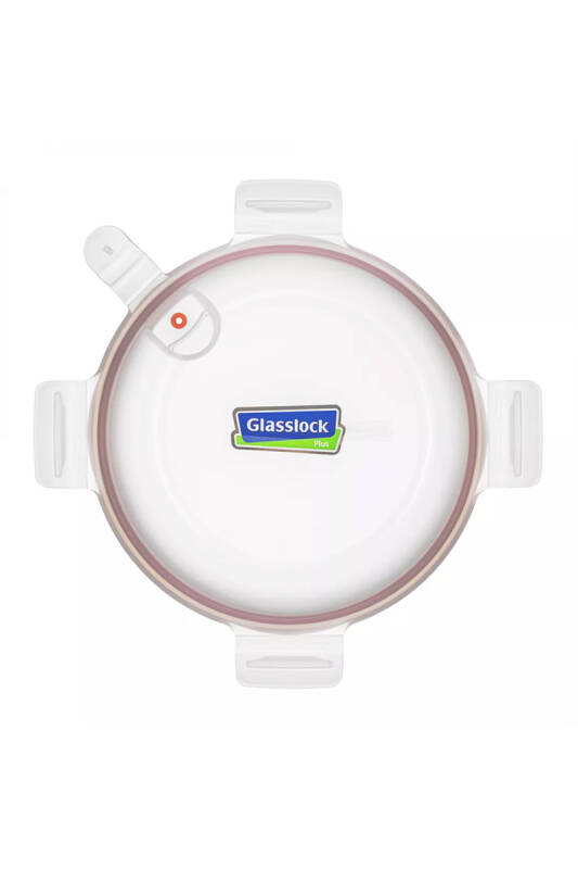 Glasslock Yuvarlak Plus Cam Saklama Kabı - 800 ML - 6