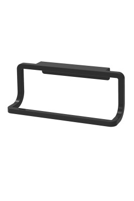 Mutfak Banyo Havlu Askısı-Siyah 2'Li Set - 3