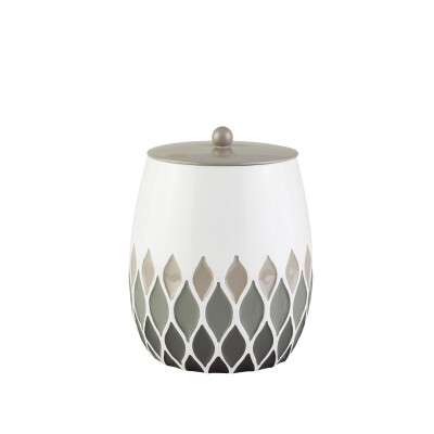 Henry Kapaklı Çöp Kovası - Gri - Primanova