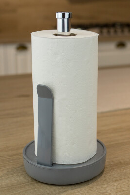 Tezgah Üstü Kağıt Havluluk - Gri - Primanova