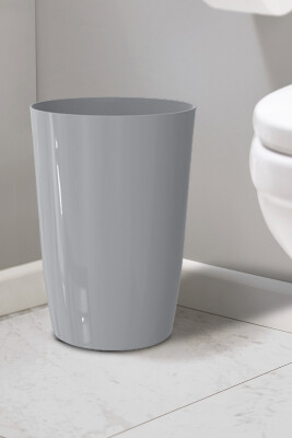 Kapaksız Kova 3'lü Set Gri - Banyo Mutfak Ofis - 4