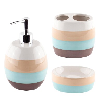 Katy 3'lü Banyo Seti - Primanova