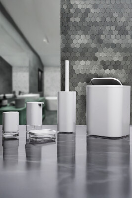 Klar Banyo Seti - Gri - Primanova