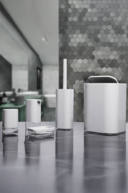 Klar Banyo Seti - Gri - 1