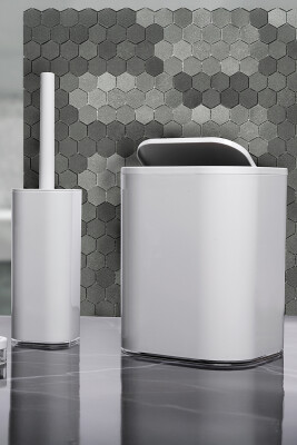 Klar Banyo Seti - Gri - Primanova (1)