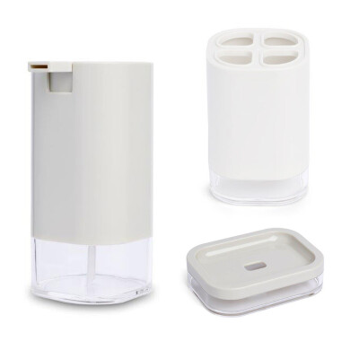 Klar 3'lü Banyo Seti - Bej - Primanova