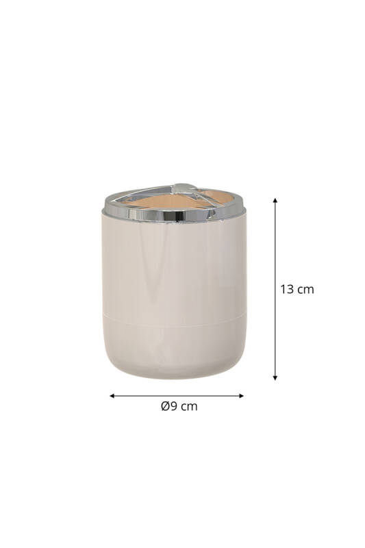 Lima Xl Diş Fırçalık Krom Dekorlu - Bej - 2