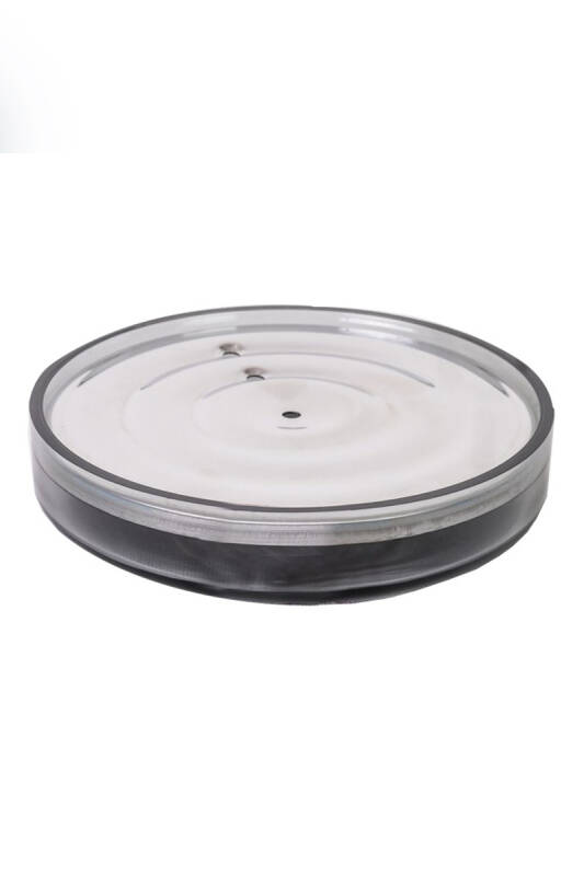 Lima Xl Katı Sabunluk-Şeffaf Siyah - 1
