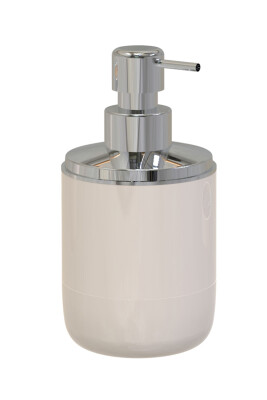 Lima XL Krom Dekorlu Banyo Seti - Bej - 4